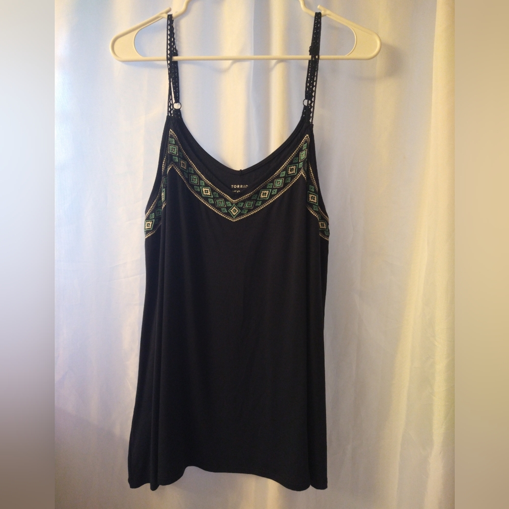 Torrid Super Soft Navy Tank